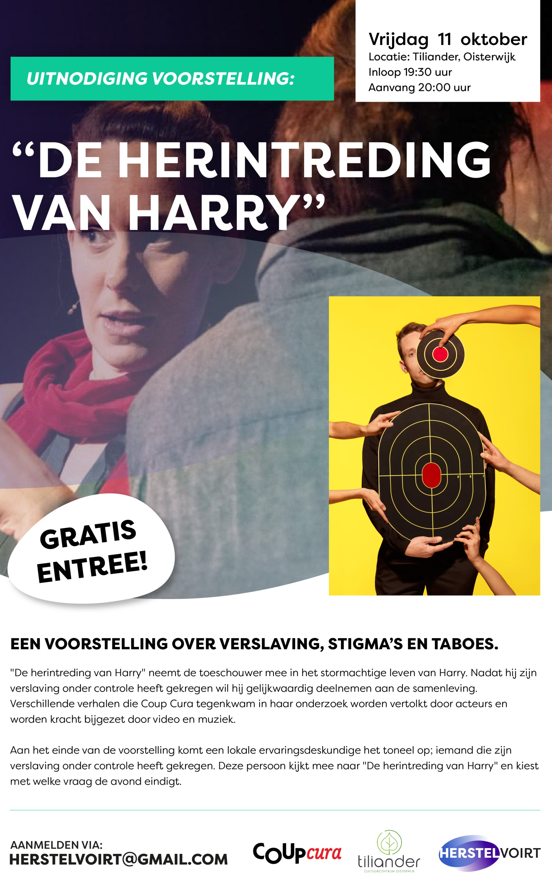 PosterHerintreding van Harry.