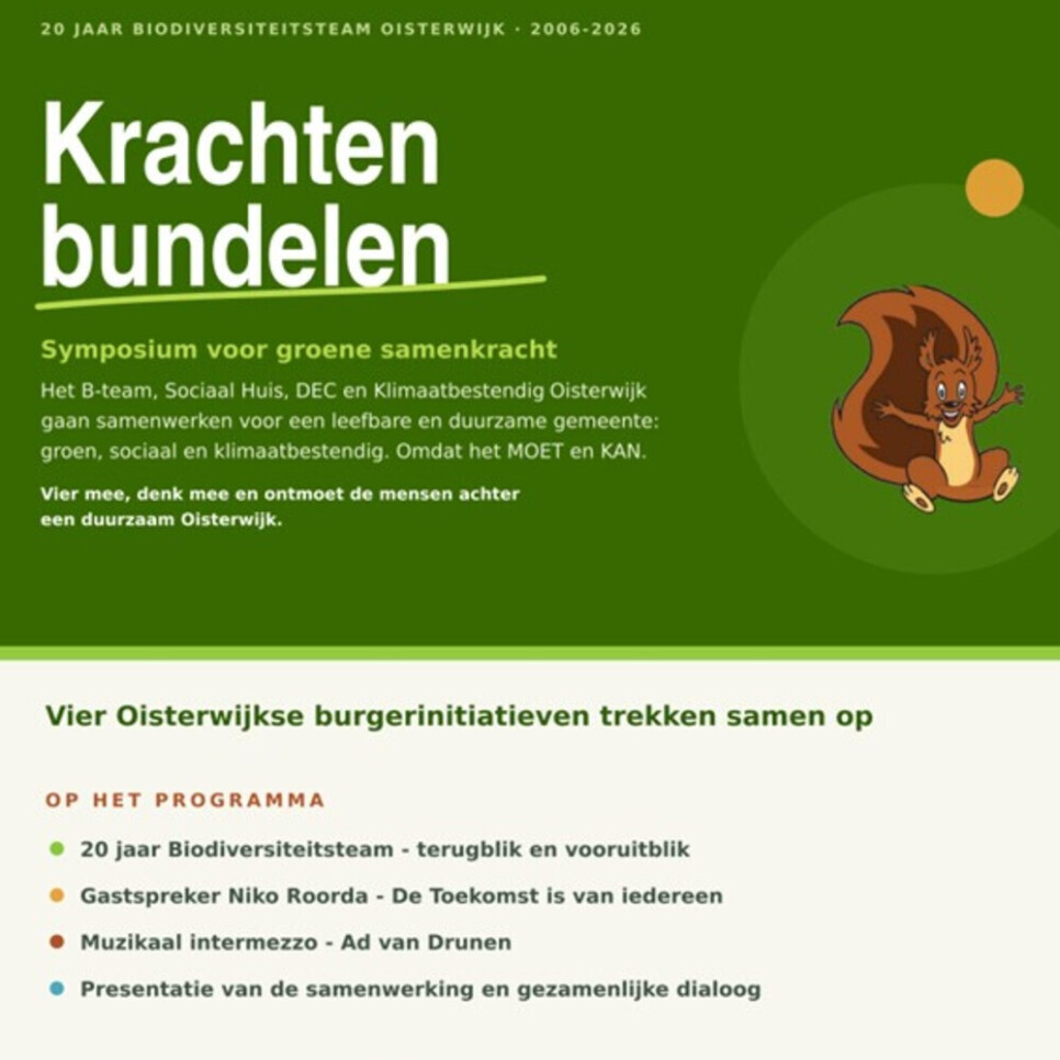 Symposium Samen voor een duurzame gemeente
