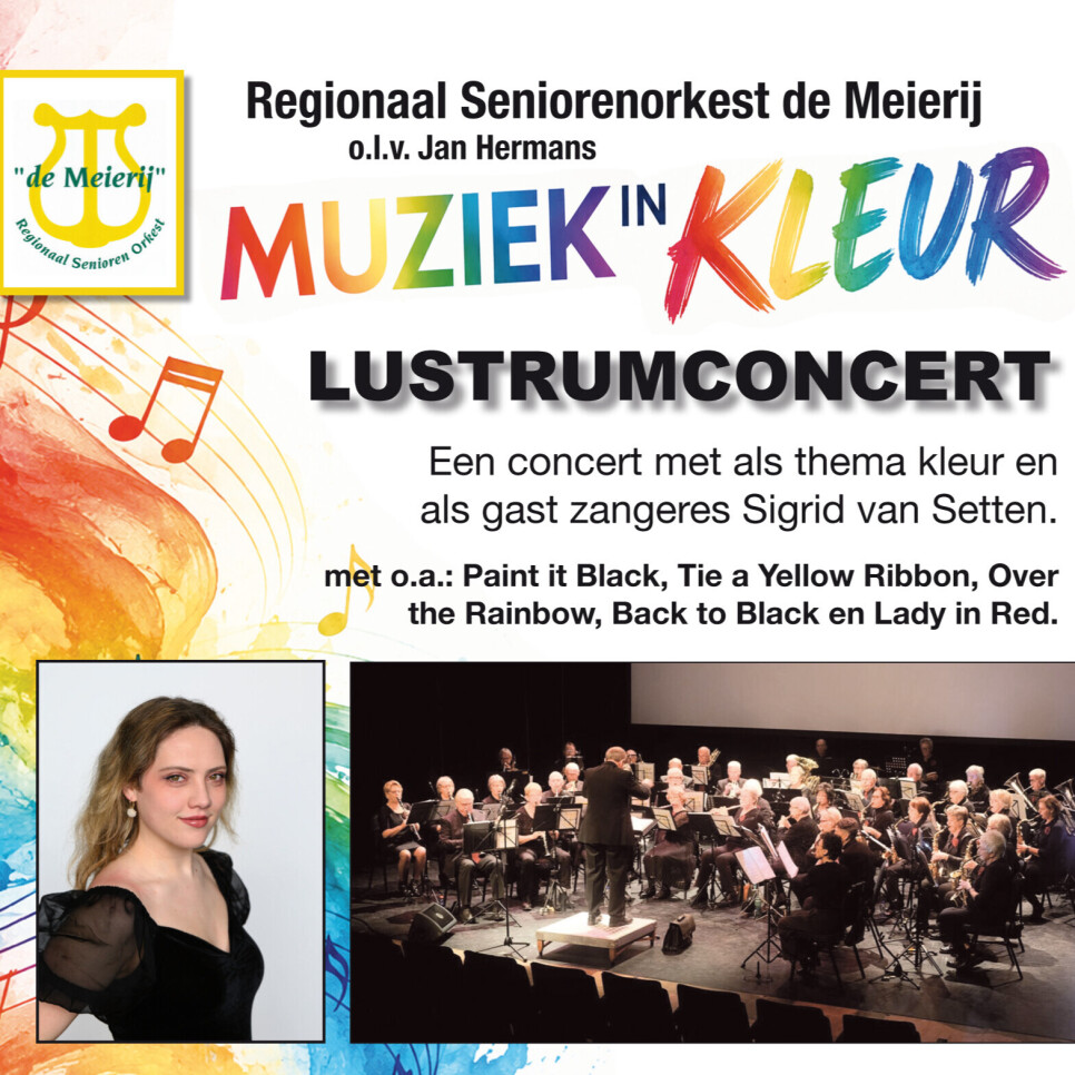 Lustrumconcert - Muziek in Kleur